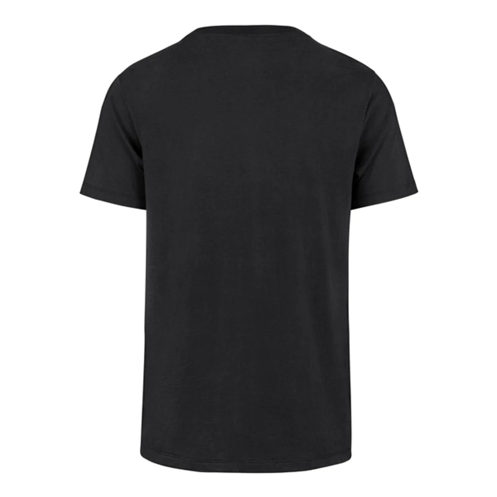 MLB Los Angeles Dodgers '47 White Primary Imprint Franklin T-Shirt - Black - Image 2