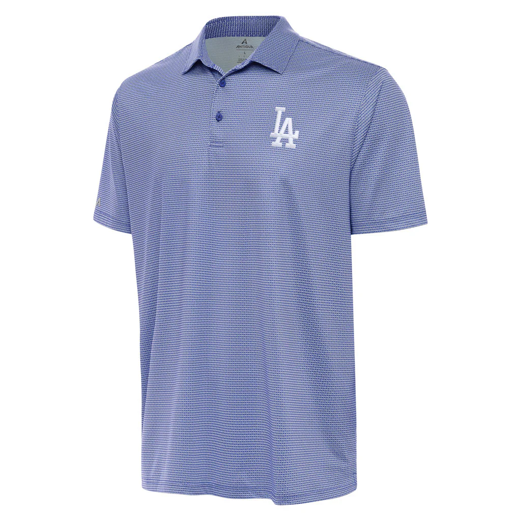 MLB Los Angeles Dodgers Antigua Rings Polo - Blue