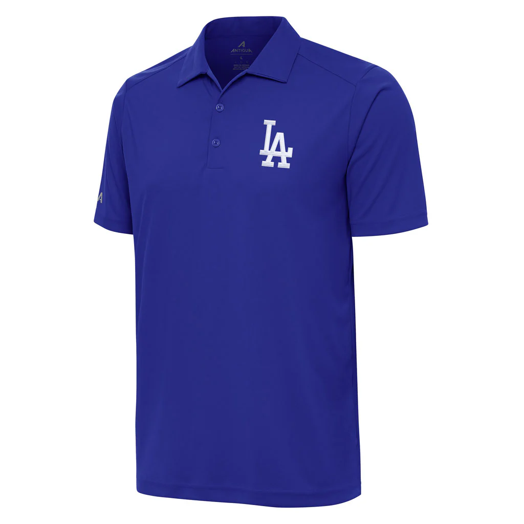 MLB Los Angeles Dodgers Antigua Tribute Polo - Blue