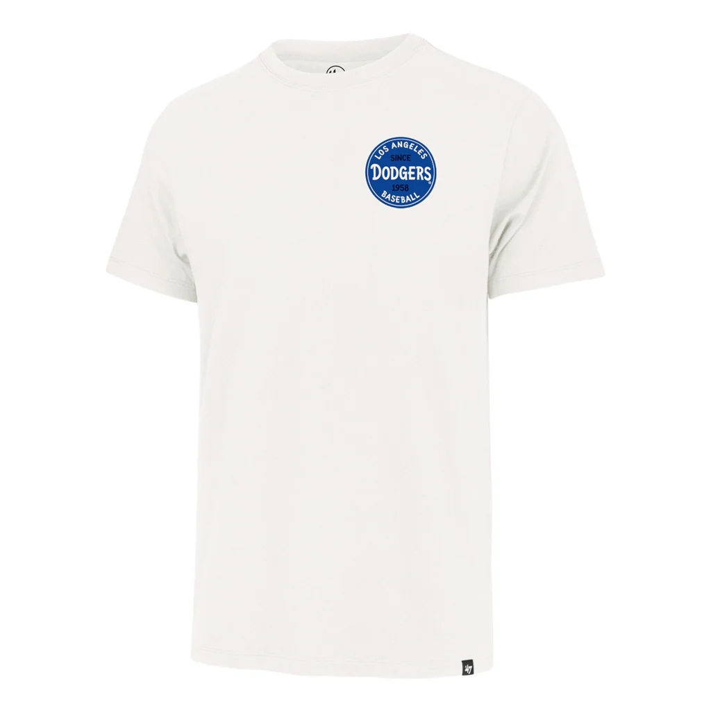 MLB Los Angeles Dodgers '47 Fiji Back Franklin T-Shirt - Sand - Image 2