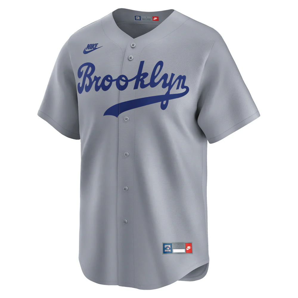 MLB Los Angeles Dodgers Jackie Robinson Nike Cooperstown Limited Jersey - Image 2