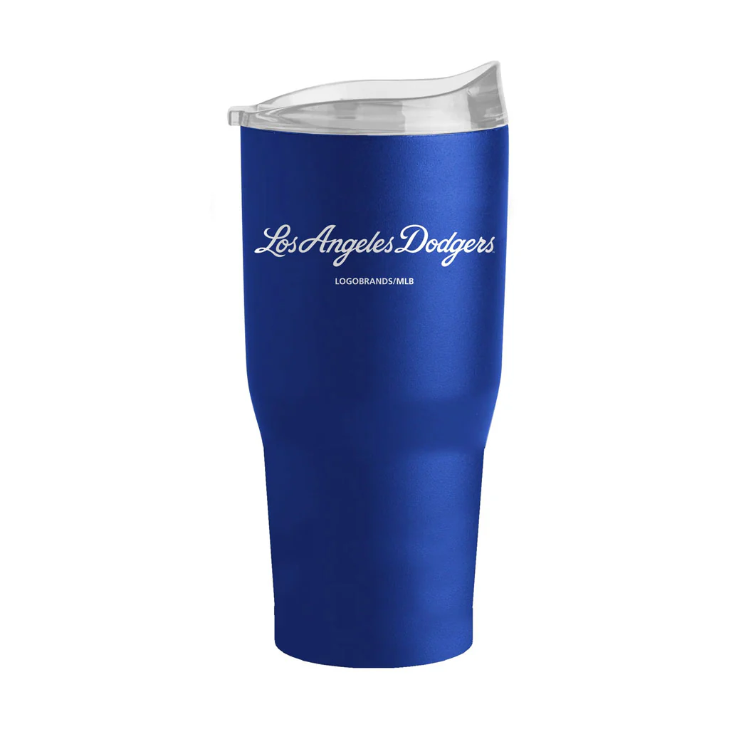 MLB Los Angeles Dodgers Logo Brands 30oz Flipside Powder Coat Tumbler - Image 2