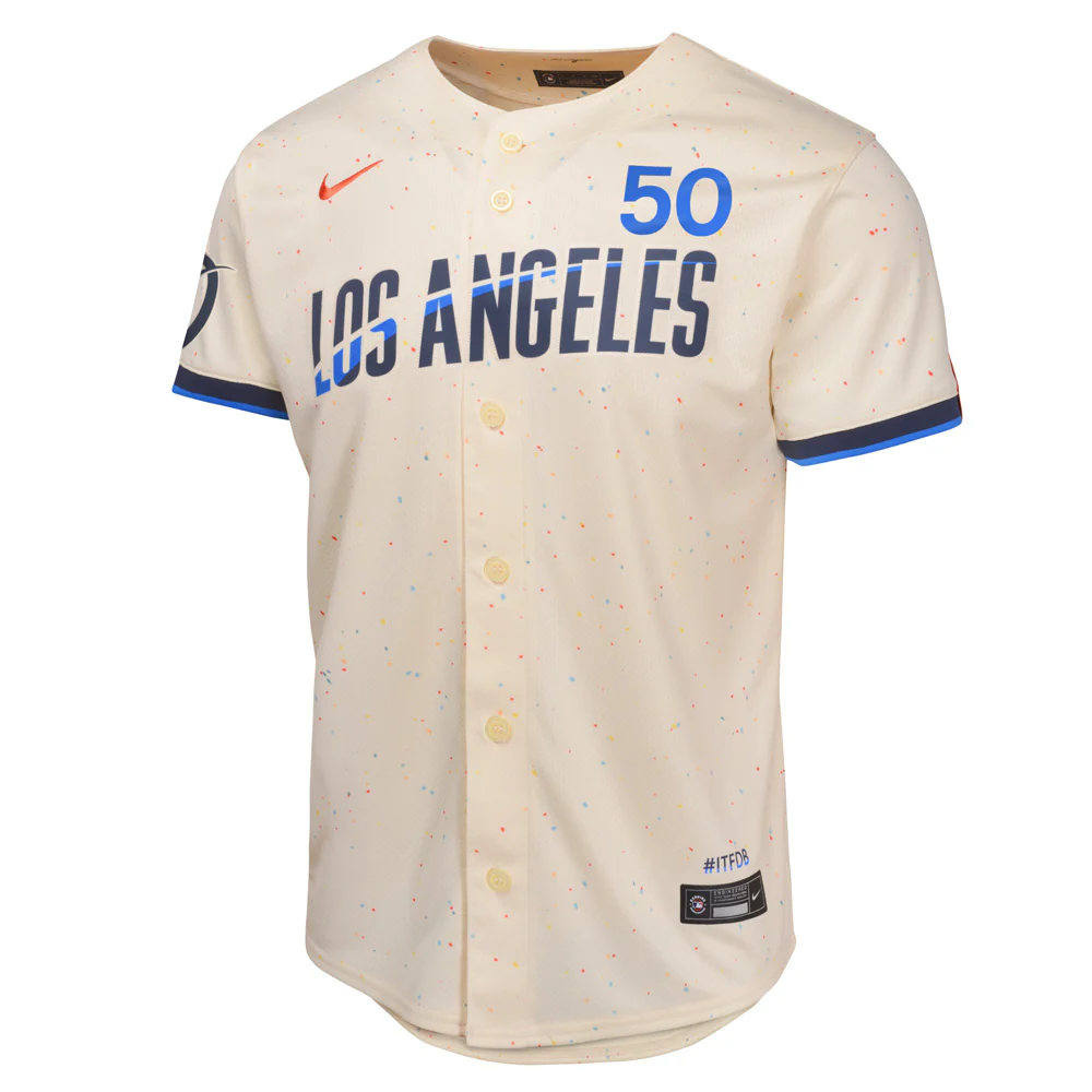 MLB Los Angeles Dodgers Mookie Betts Nike Youth City Connect Limited Jersey - Image 2
