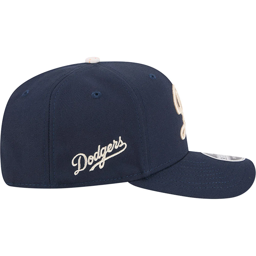 MLB Los Angeles Dodgers New Era 2024 City Connect 9SEVENTY Snapback Hat - Navy - Image 5
