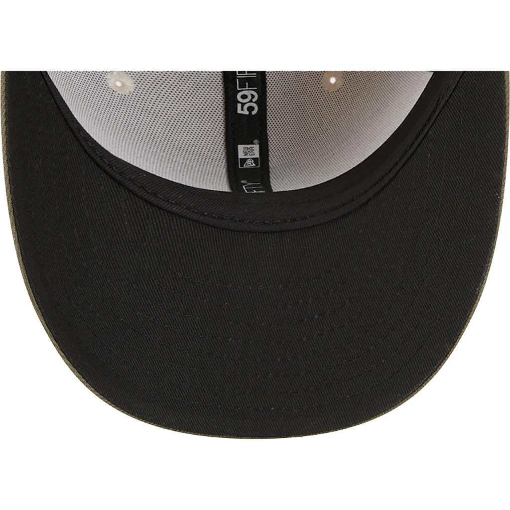 MLB Los Angeles Dodgers New Era 2025 Armed Forces Day 59FIFTY Fitted Hat - Stone - Image 5