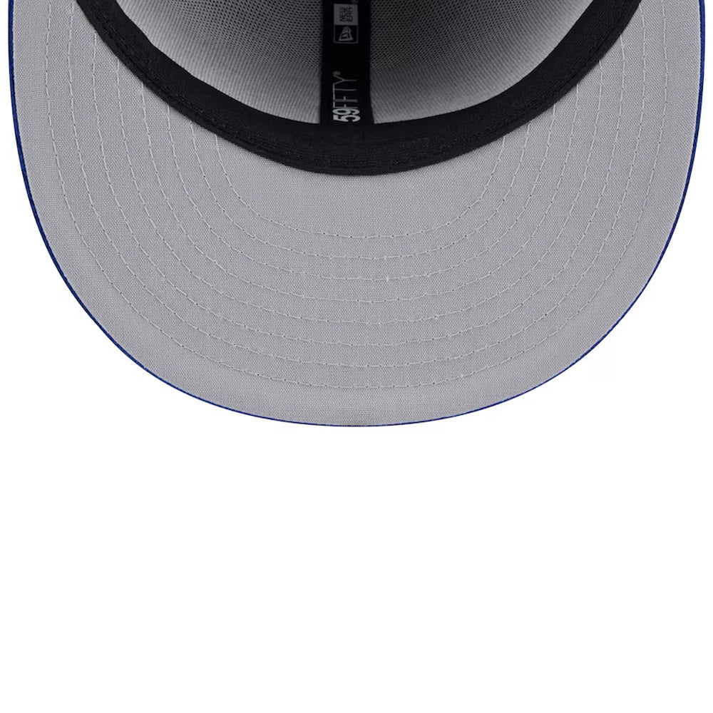 MLB Los Angeles Dodgers New Era 2025 Graphite Batting Practice 59FIFTY Fitted Hat - Graphite - Image 5