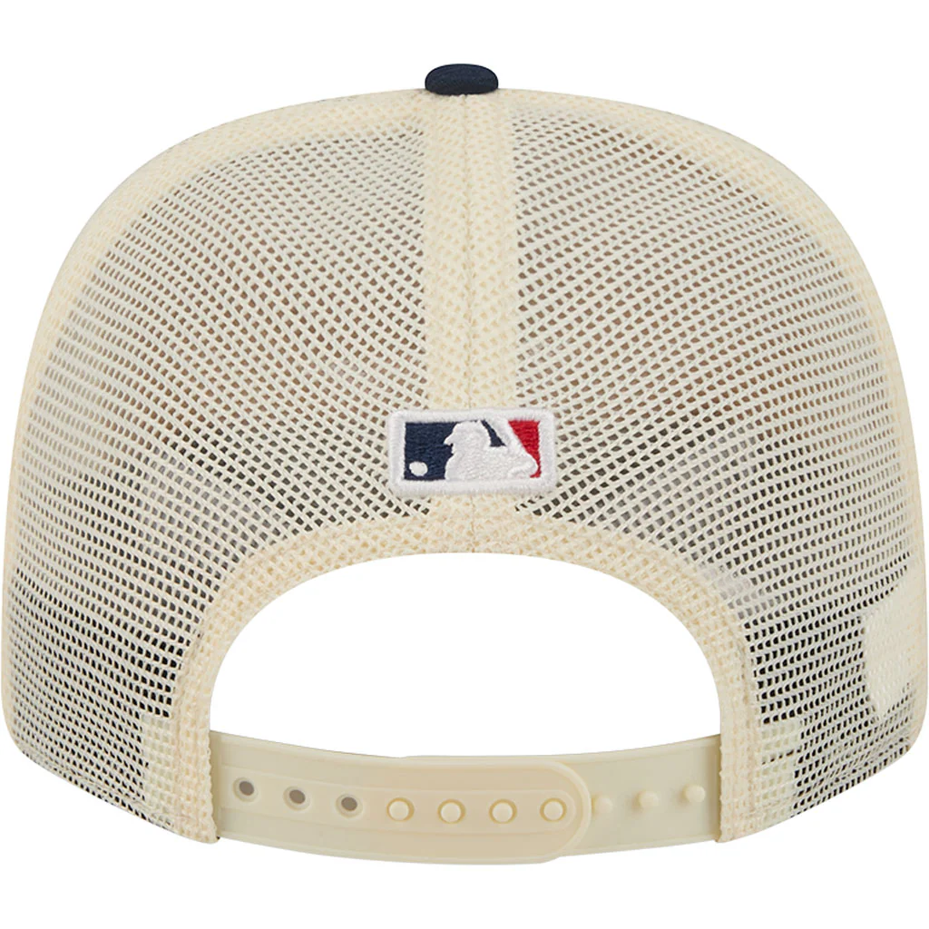 MLB Los Angeles Dodgers New Era 2026 4th of July 9SEVENTY Stretch Snapback Hat - Cream - Image 6