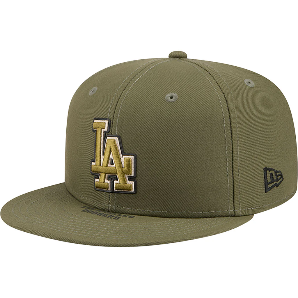 MLB Los Angeles Dodgers New Era 2026 Armed Forces Day 59FIFTY Fitted Hat - Green