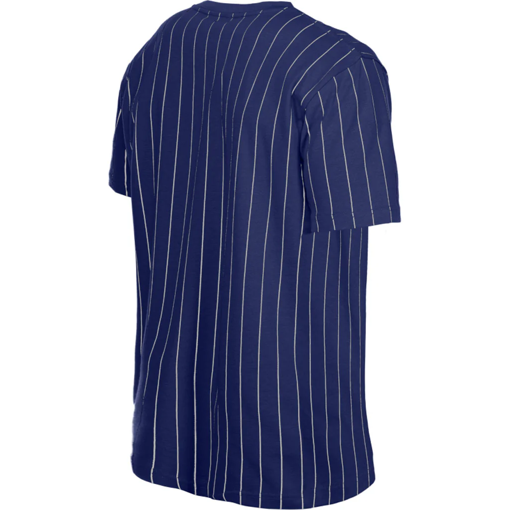 MLB Los Angeles Dodgers New Era 2026 Pinstripe Jersey T-shirt - Blue - Image 3