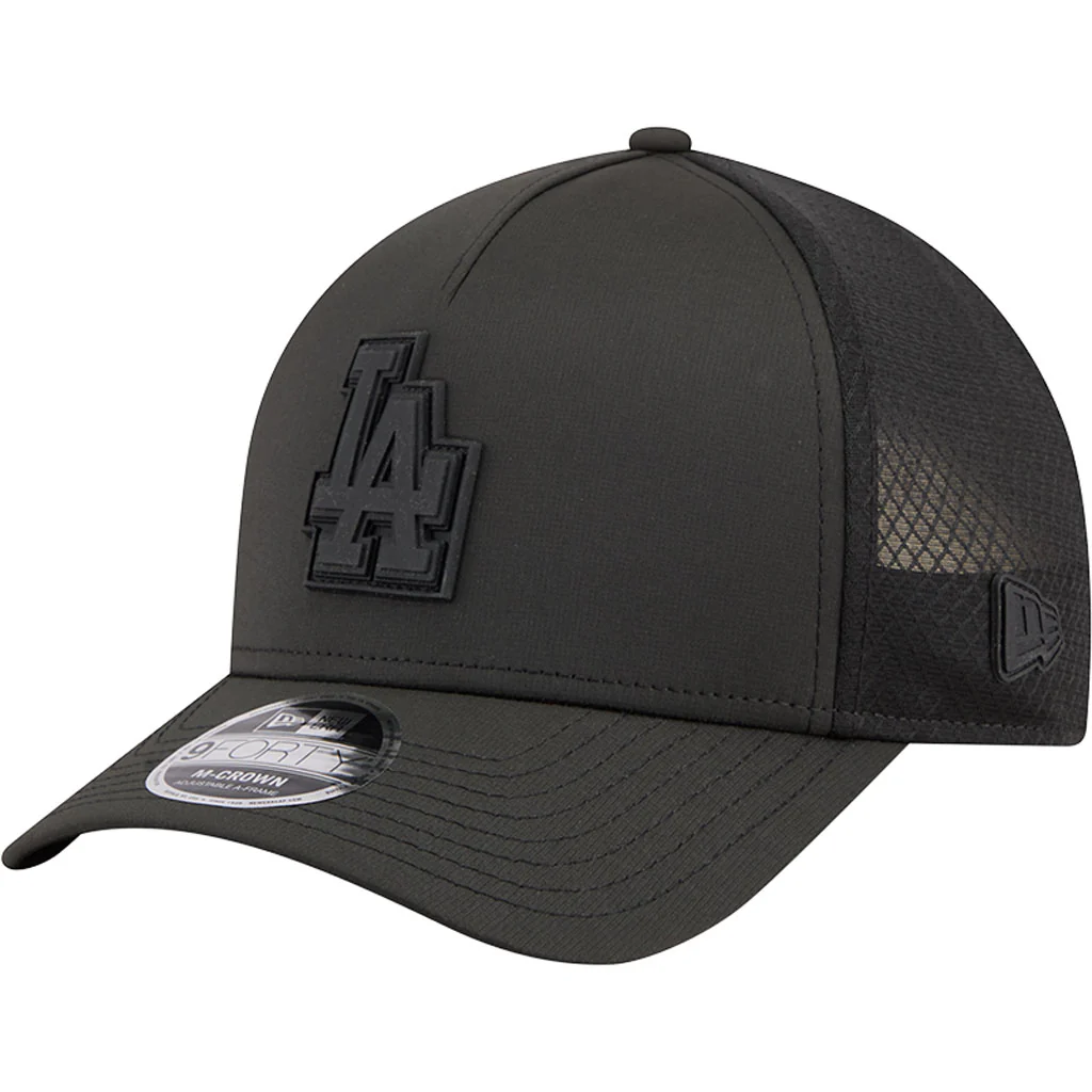 MLB Los Angeles Dodgers New Era Arched 9FORTY M-Crown Snapback Hat - Black