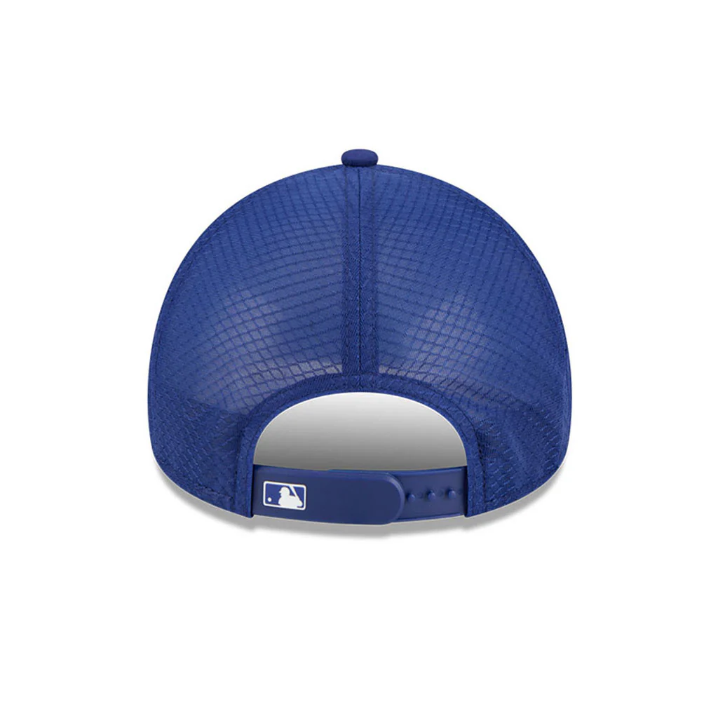 MLB Los Angeles Dodgers New Era Batting Practice Alternate Apex 9FORTY Snapback Hat - Blue - Image 3
