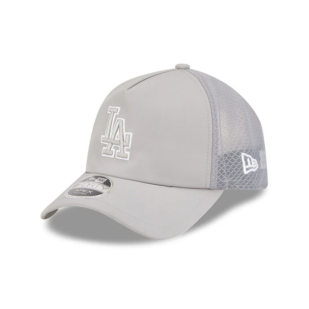 MLB Los Angeles Dodgers New Era Batting Practice Apex 9FORTY Snapback Hat - Graphite