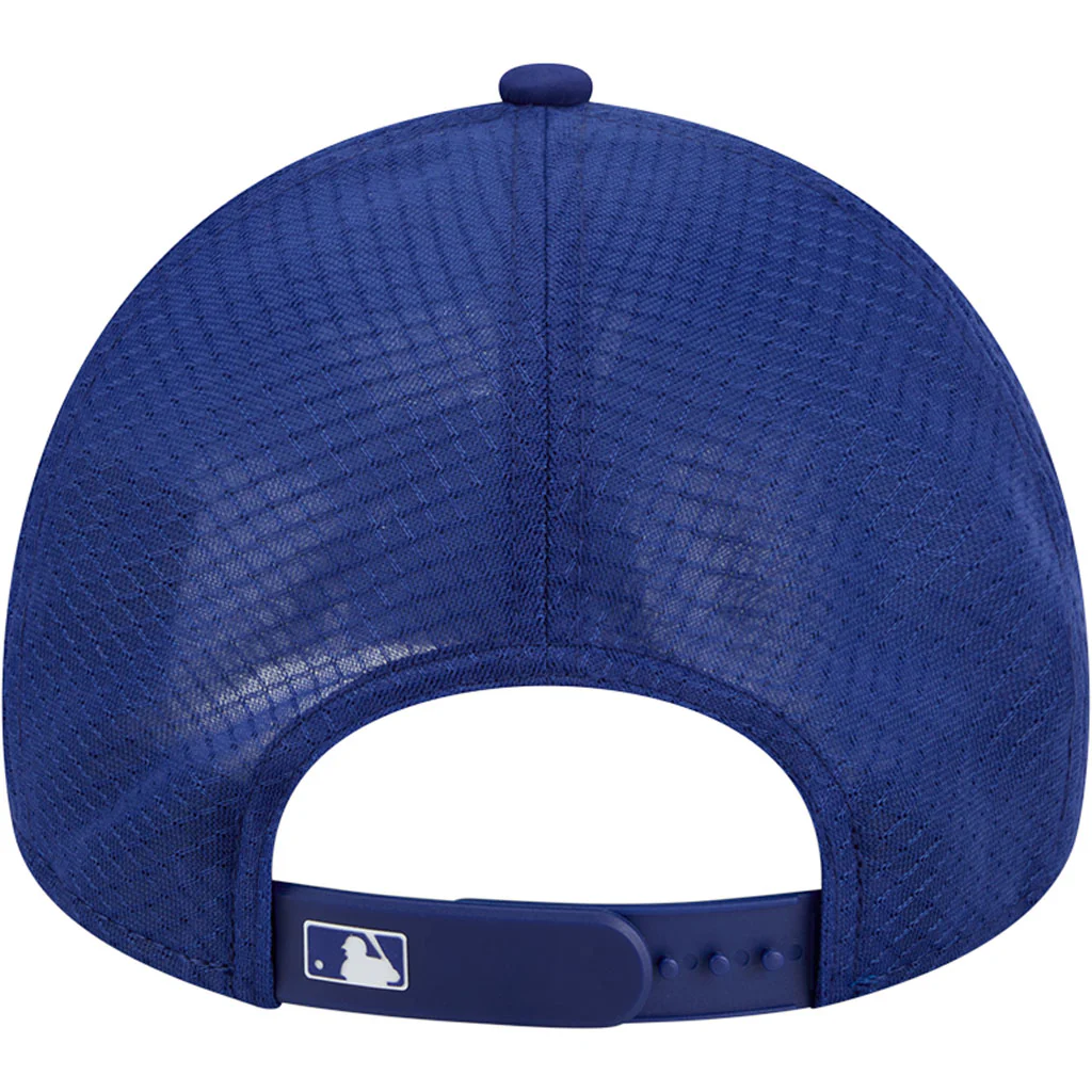 MLB Los Angeles Dodgers New Era Batting Practice "D" Logo Alternate Apex 9FORTY Snapback Hat - Blue - Image 6