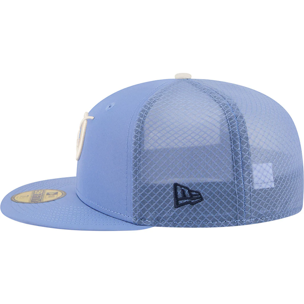 MLB Los Angeles Dodgers New Era City Connect Batting Practice 59FIFTY Fitted Hat - Blue - Image 4