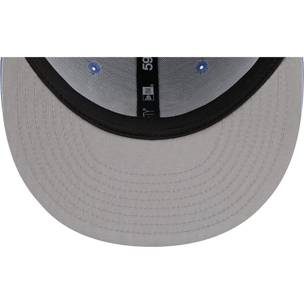 MLB Los Angeles Dodgers New Era City Connect Batting Practice 59FIFTY Fitted Hat - Blue - Image 7