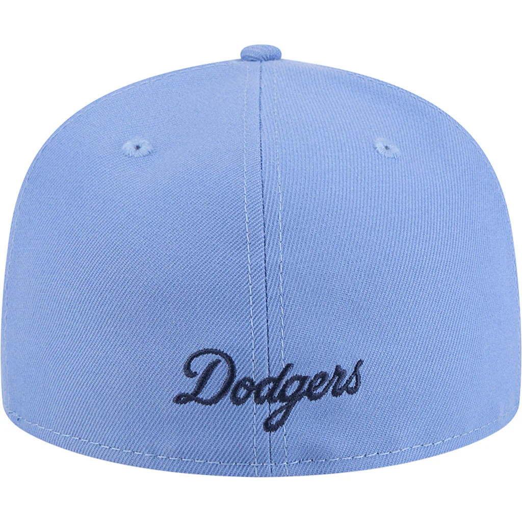 MLB Los Angeles Dodgers New Era City Connect Fan Pack 59FIFTY Fitted Hat - Blue - Image 4