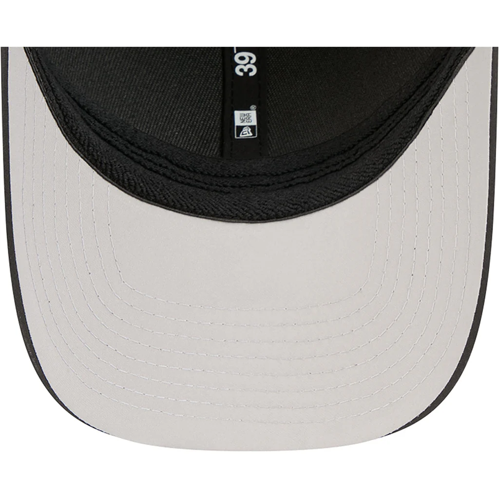 MLB Los Angeles Dodgers New Era Metallic 39THIRTY M-Crown Flex Fit Hat - Black - Image 7