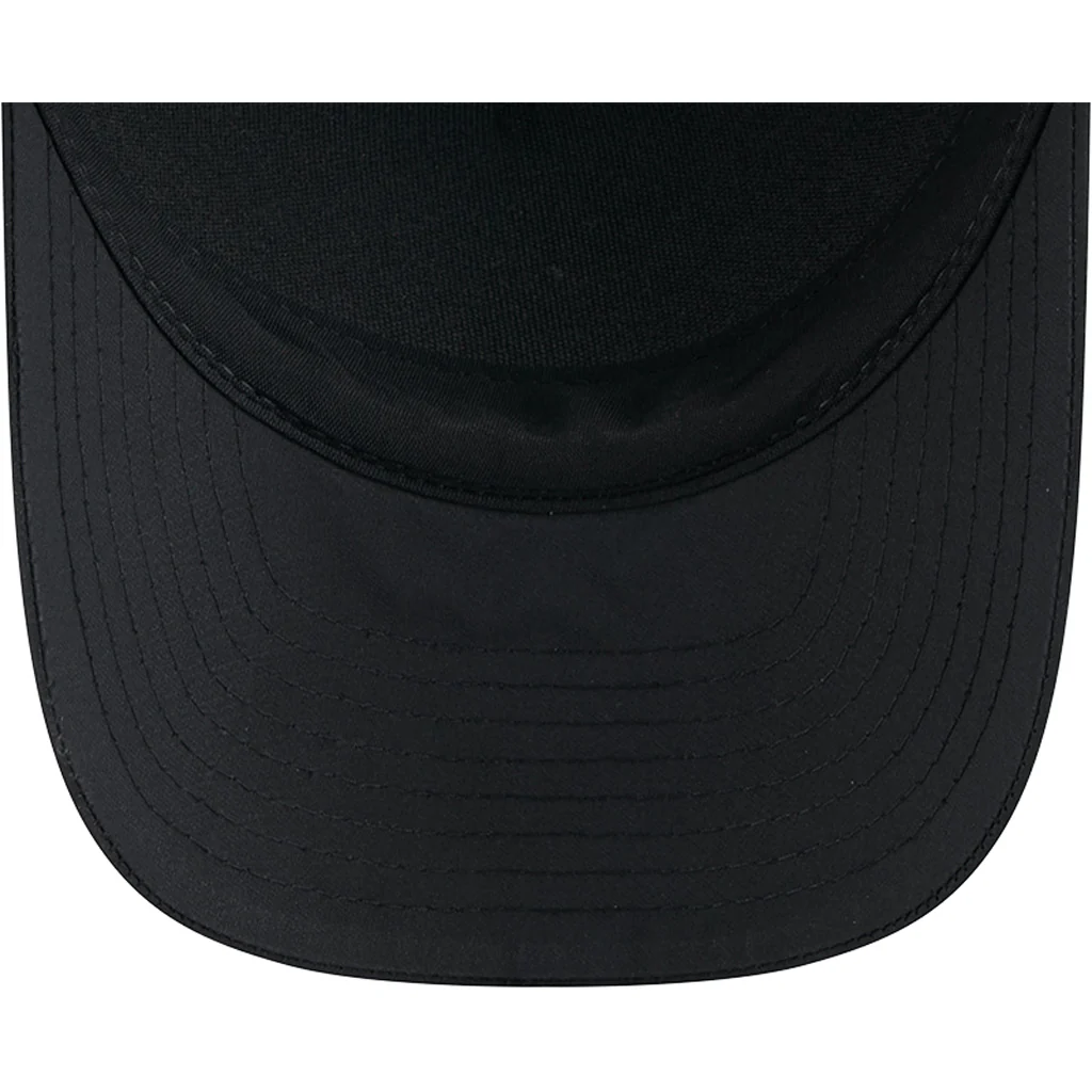 MLB Los Angeles Dodgers New Era Minimalist 9FORTY M-Crown Snapback Trucker Hat - Black - Image 7