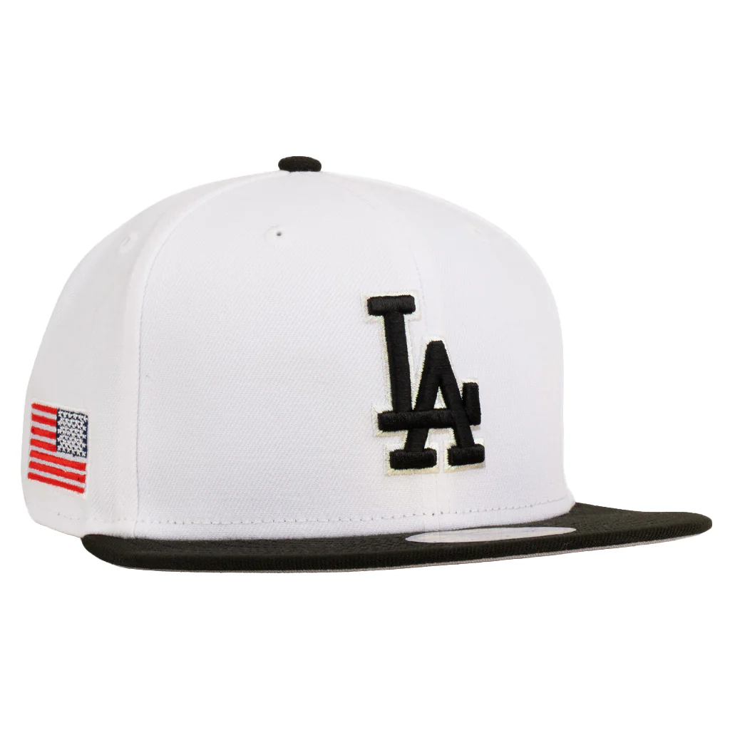 MLB Los Angeles Dodgers New Era Space Shuttle 59FIFTY Fitted Hat - White