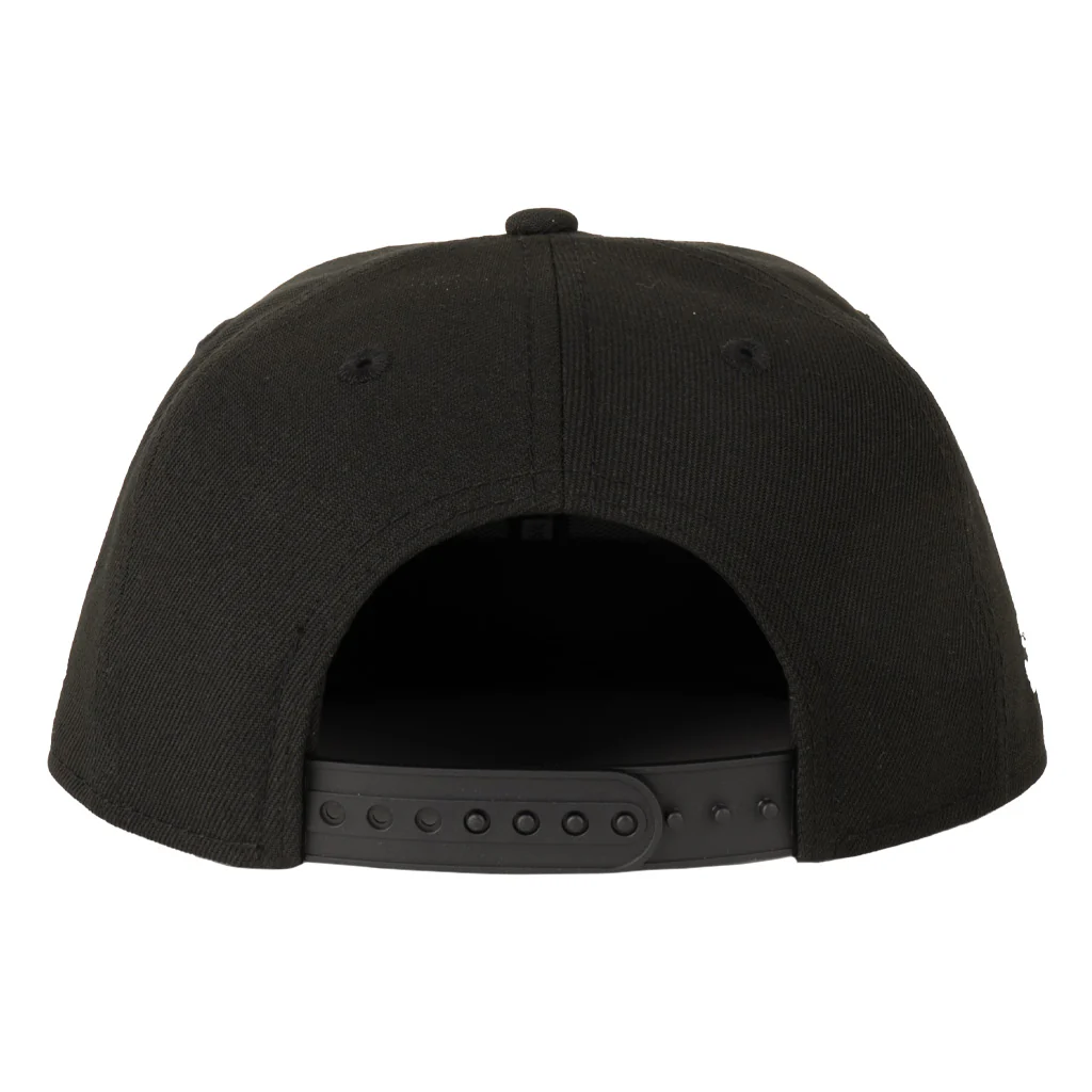 MLB Los Angeles Dodgers New Era Youth Jolly Roger 9FIFTY Snapback Hat - Black - Image 2