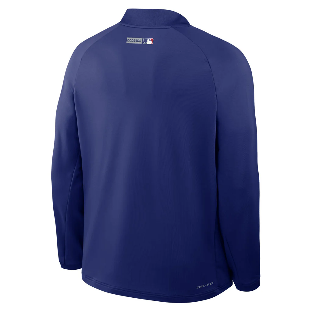 MLB Los Angeles Dodgers Nike 2026 Authentic Collection Half-Zip Top - Blue - Image 3