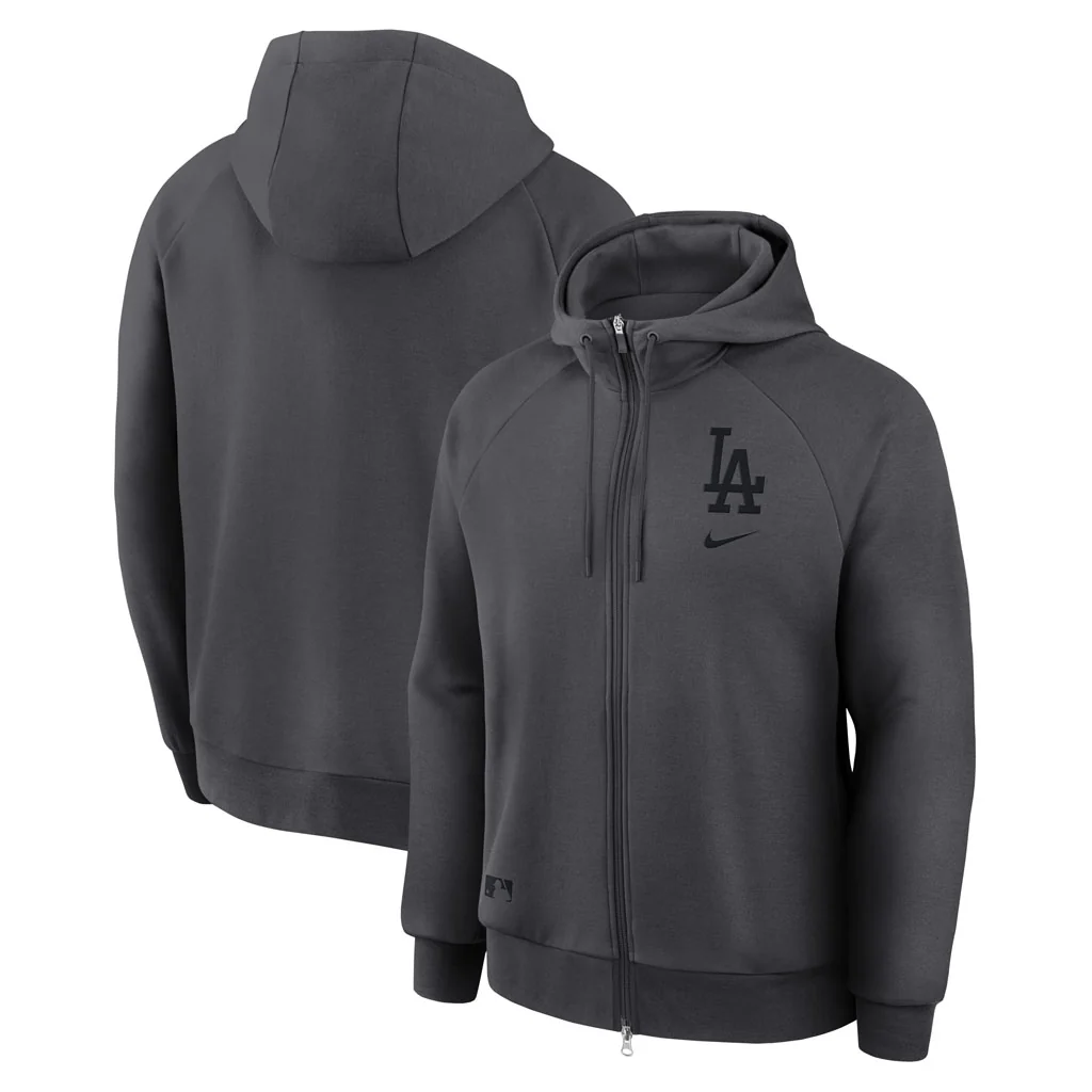 MLB Los Angeles Dodgers Nike 2026 Authentic Collection Player Hoodie - Graphite