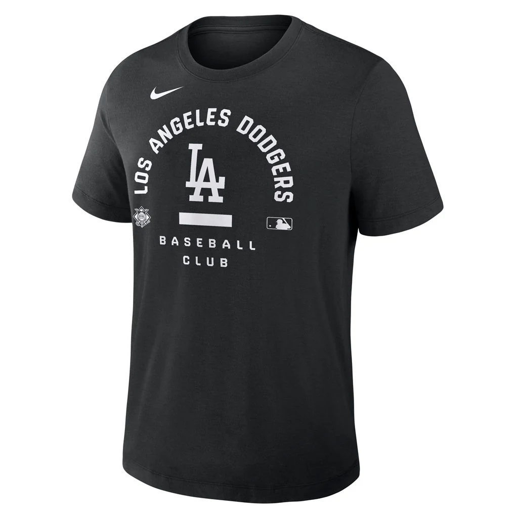 MLB Los Angeles Dodgers Nike 2026 Early Work T-Shirt - Black - Image 2
