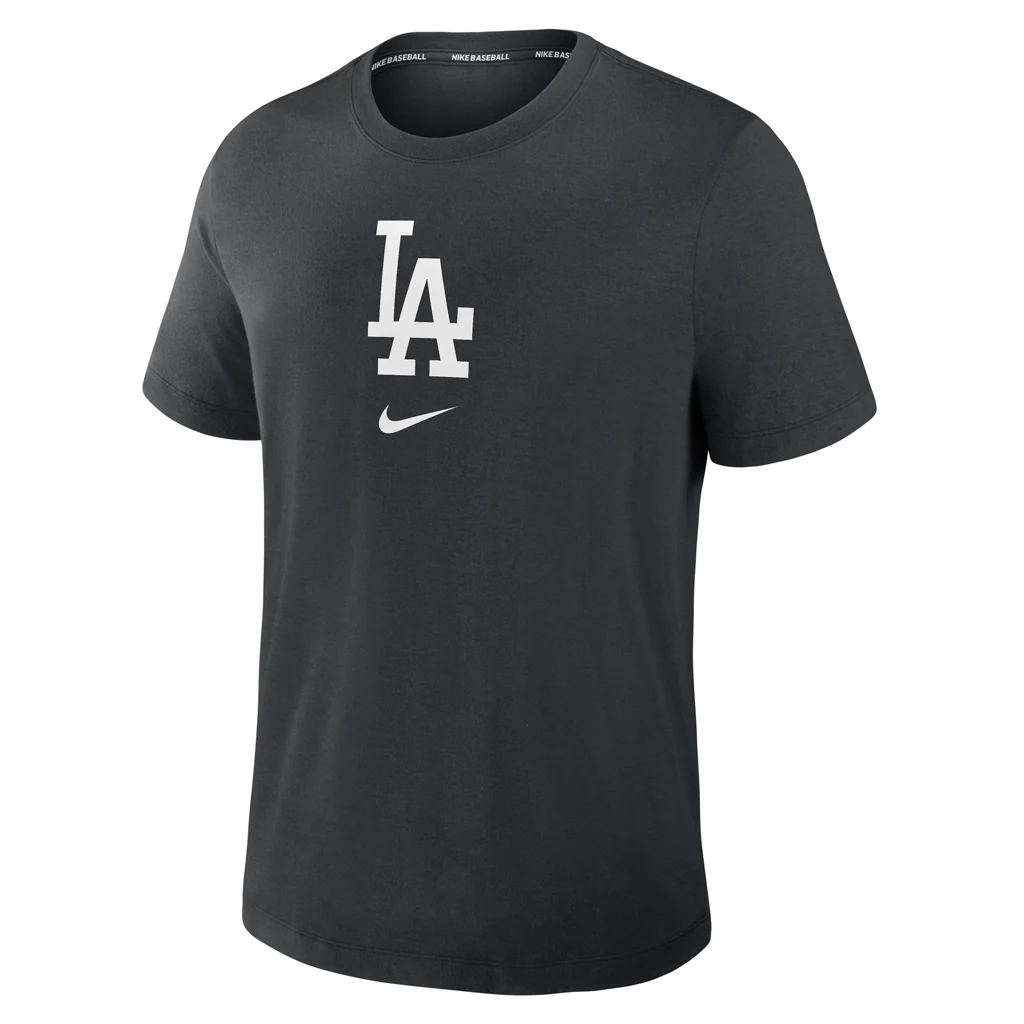 MLB Los Angeles Dodgers Nike 2025 Early Work T-Shirt - Black - Image 2