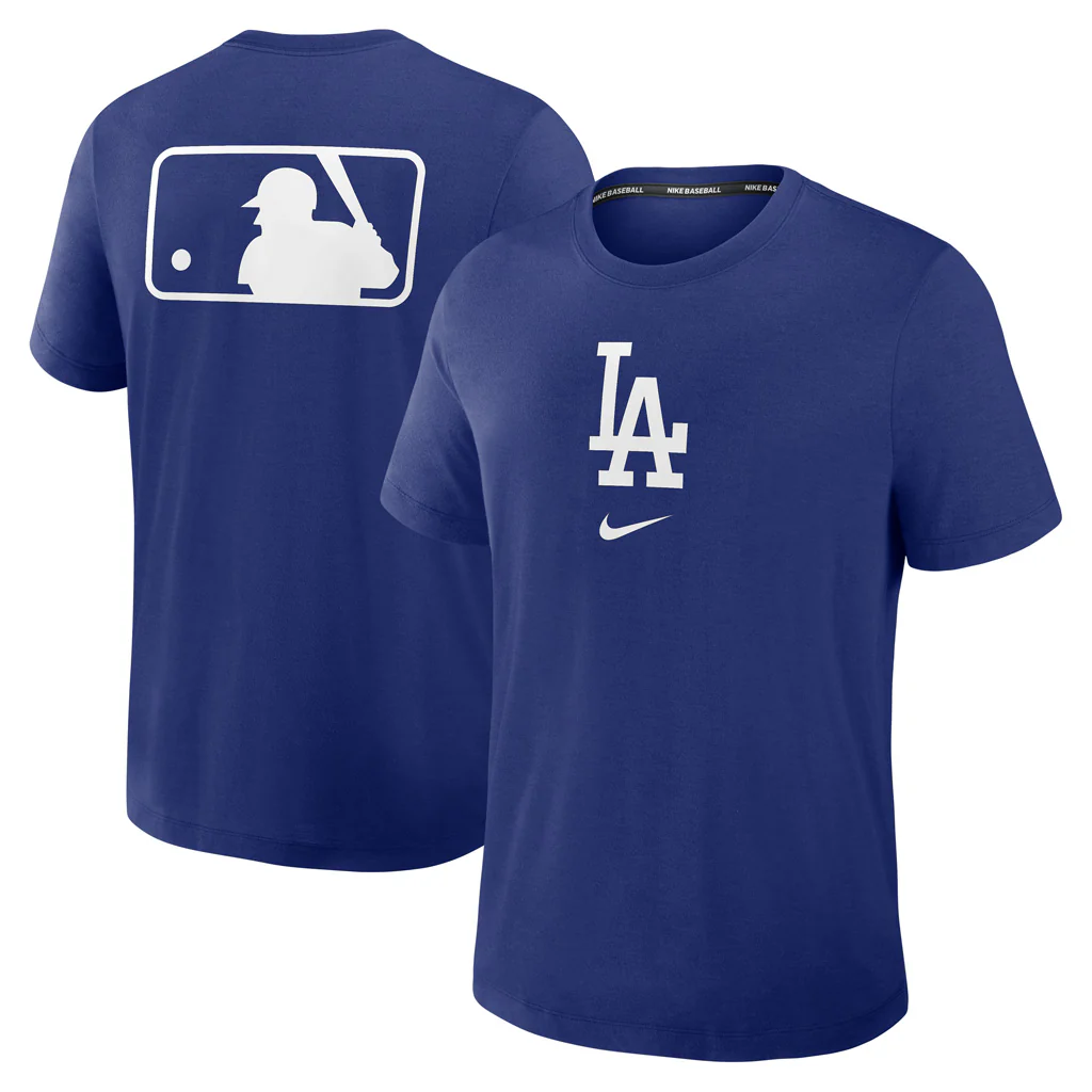 MLB Los Angeles Dodgers Nike 2025 Early Work T-Shirt - Blue