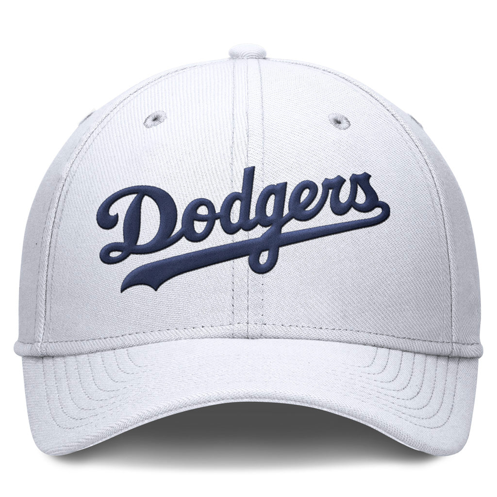 MLB Los Angeles Dodgers Nike Alternate Flex Fit Hat - White - Image 2