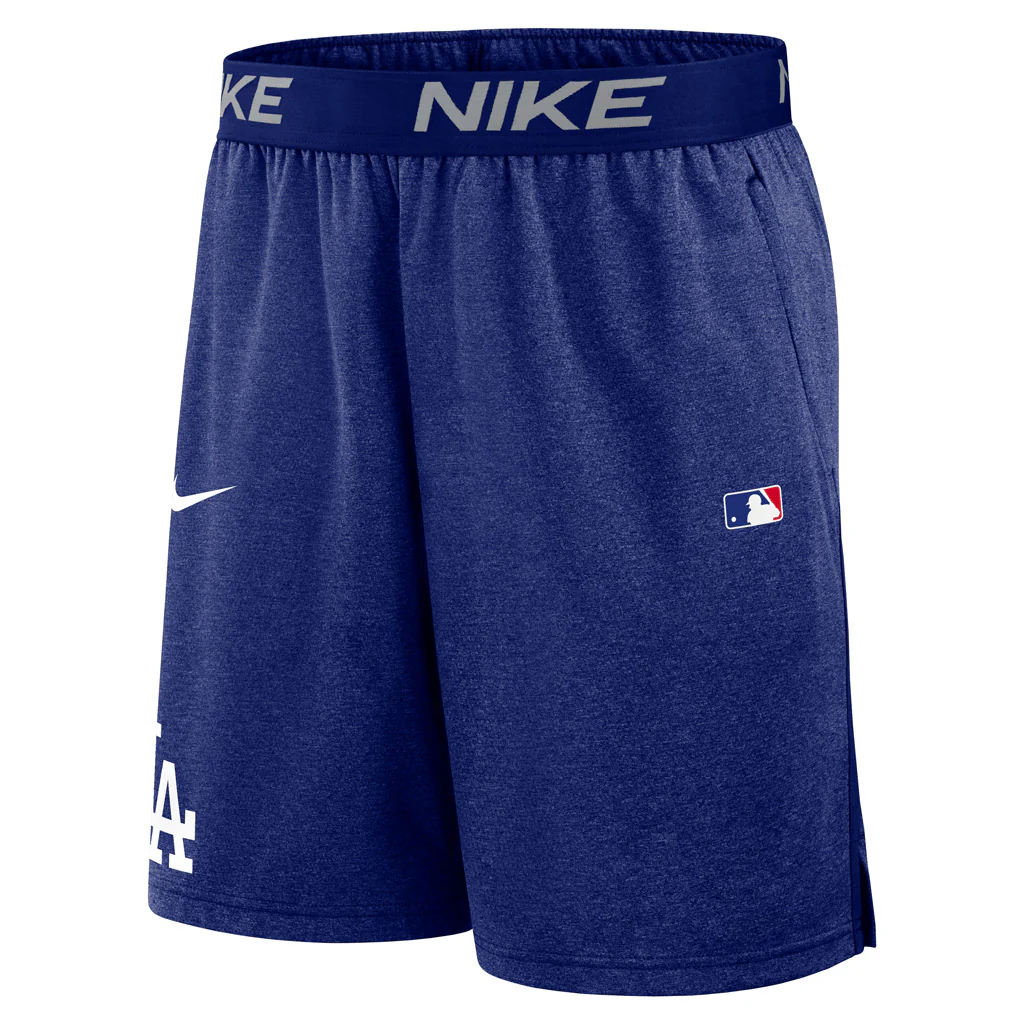 MLB Los Angeles Dodgers Nike Authentic Collection Shorts - Blue - Image 2