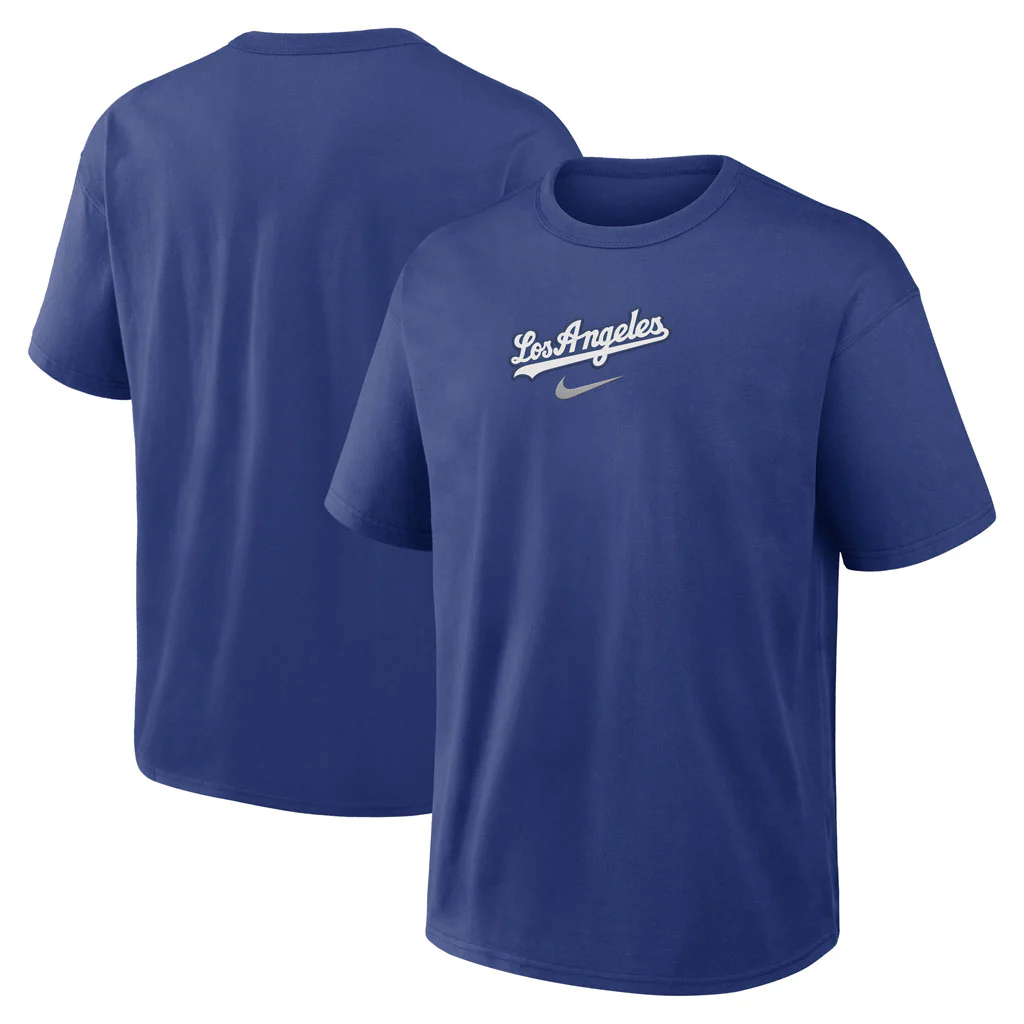 MLB Los Angeles Dodgers Nike City Name Max90 T-Shirt - Blue