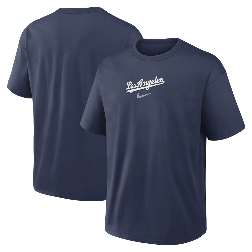 MLB Los Angeles Dodgers Nike City Name Max90 T-Shirt - Navy