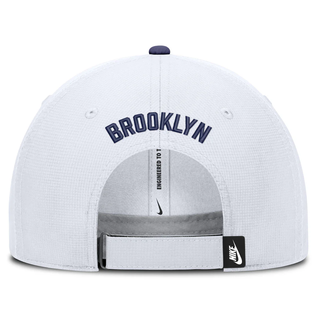 MLB Los Angeles Dodgers Nike Cooperstown Ripstop Adjustable Hat - White - Image 4