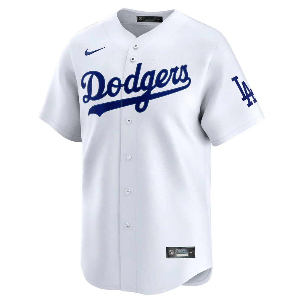 MLB Los Angeles Dodgers Nike Home Limited Jersey - White