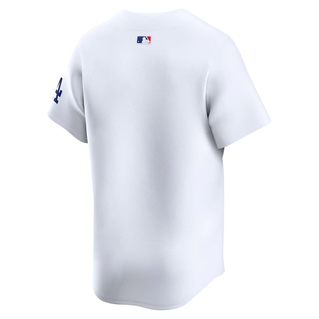 MLB Los Angeles Dodgers Nike Home Limited Jersey - White - Image 3