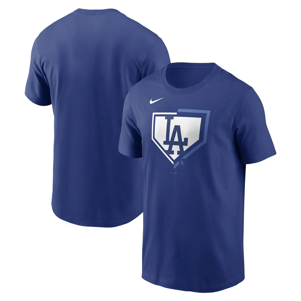 MLB Los Angeles Dodgers Nike Icon Cotton T-Shirt - Blue