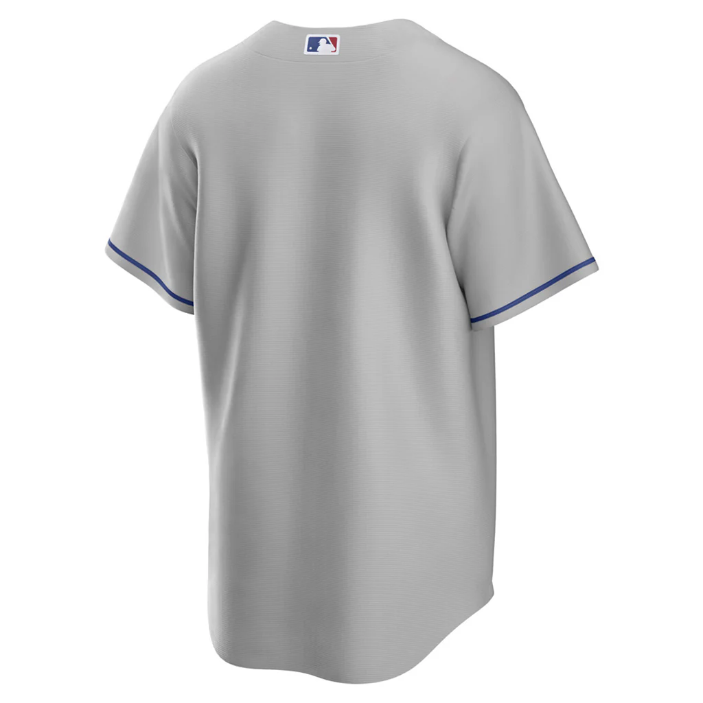 MLB Los Angeles Dodgers Nike Official Replica Jersey - Gray - Image 3