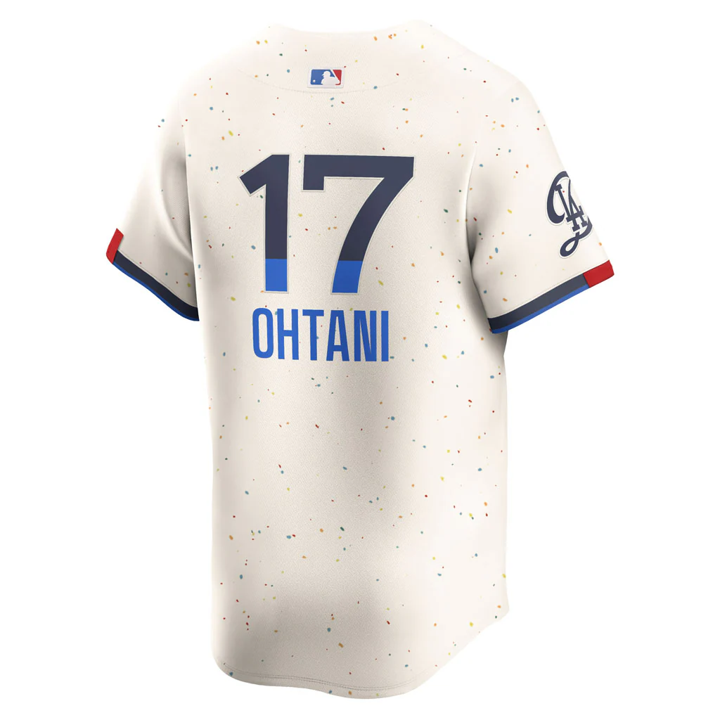 MLB Los Angeles Dodgers Shohei Ohtani Nike City Connect Limited Jersey - Cream - Image 3