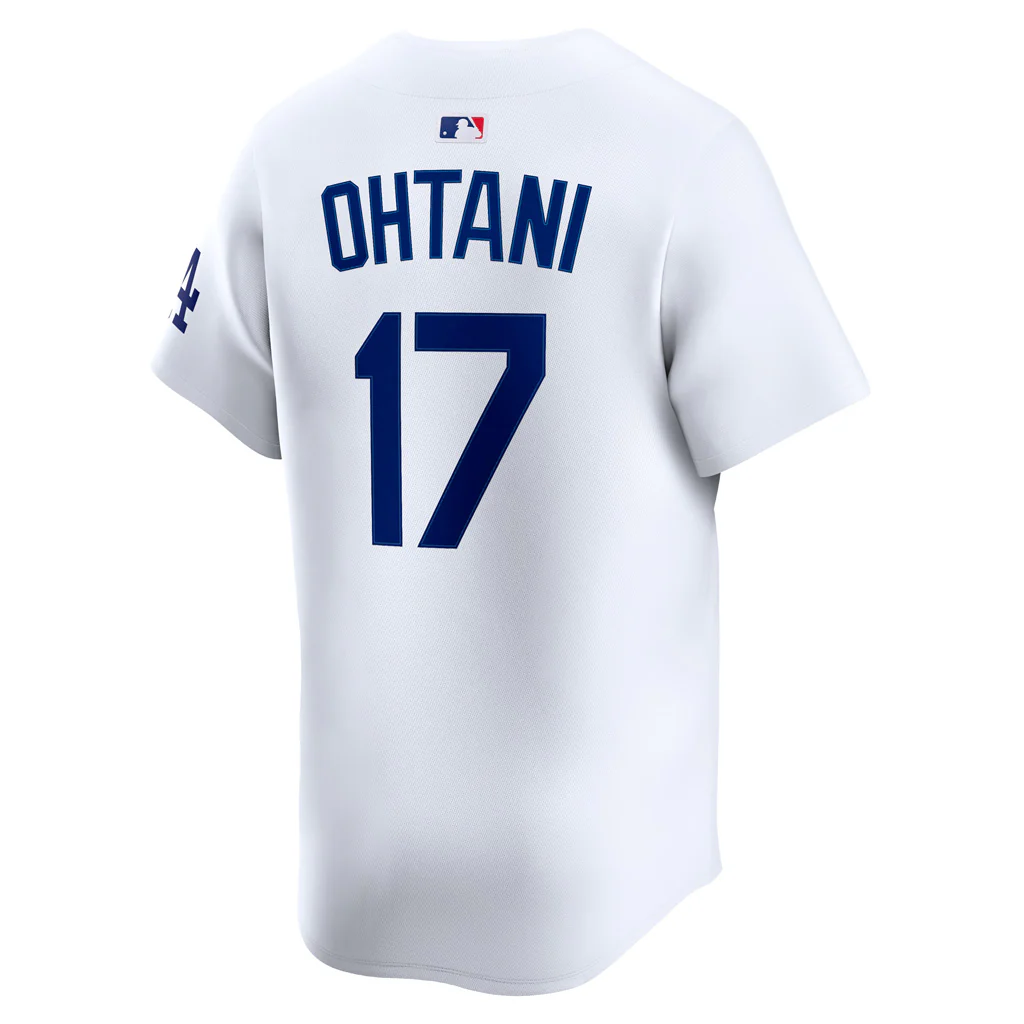 MLB Los Angeles Dodgers Shohei Ohtani Nike Home Limited Jersey - White - Image 3
