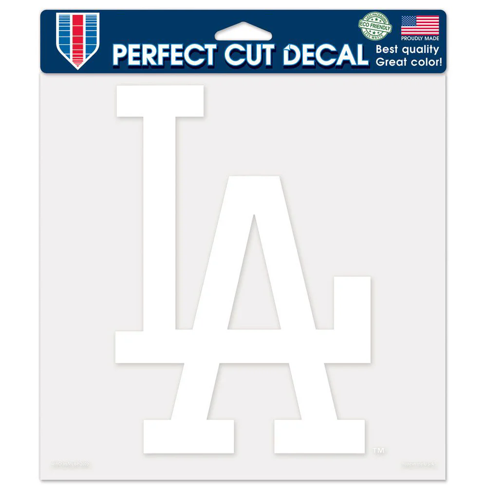 MLB Los Angeles Dodgers WinCraft 8" x 8" Logo Decal