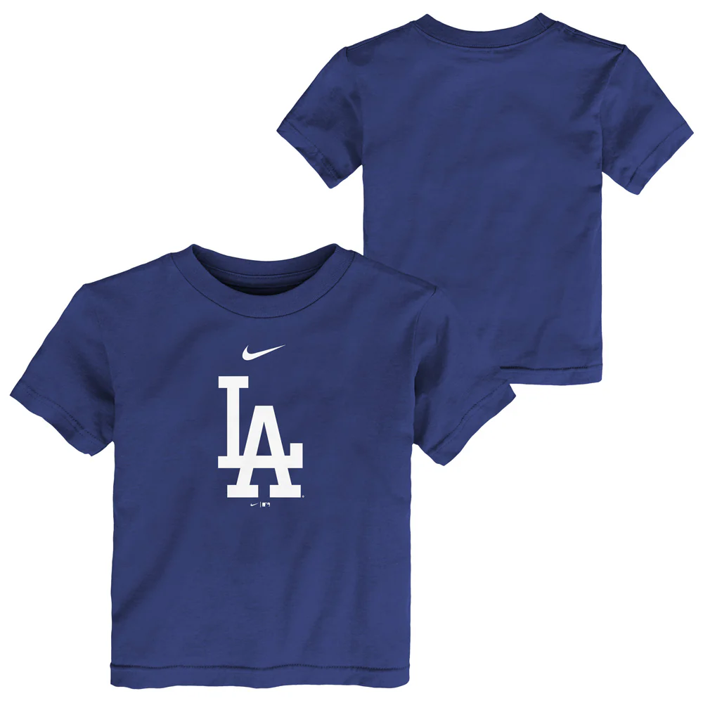 MLB Los Angeles Dodgers Toddler Nike Large Logo T-Shirt - Blue