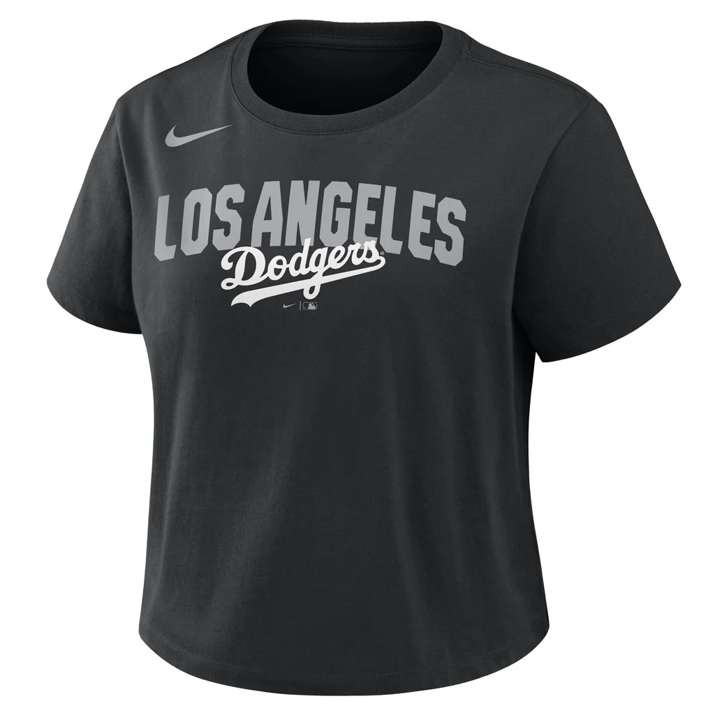 MLB Los Angeles Dodgers Women's Nike Modern T-Shirt - Blue - Image 2