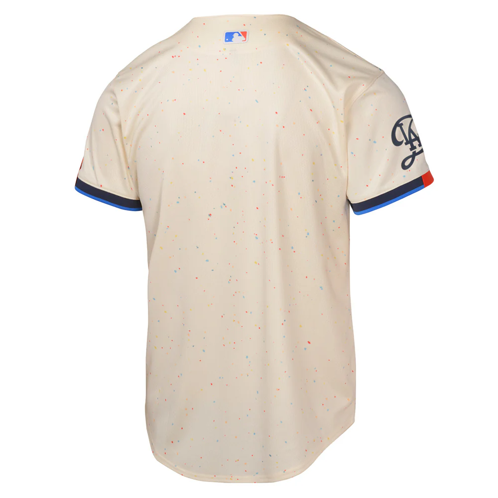 MLB Los Angeles Dodgers Youth Nike City Connect Limited Jersey - Image 3
