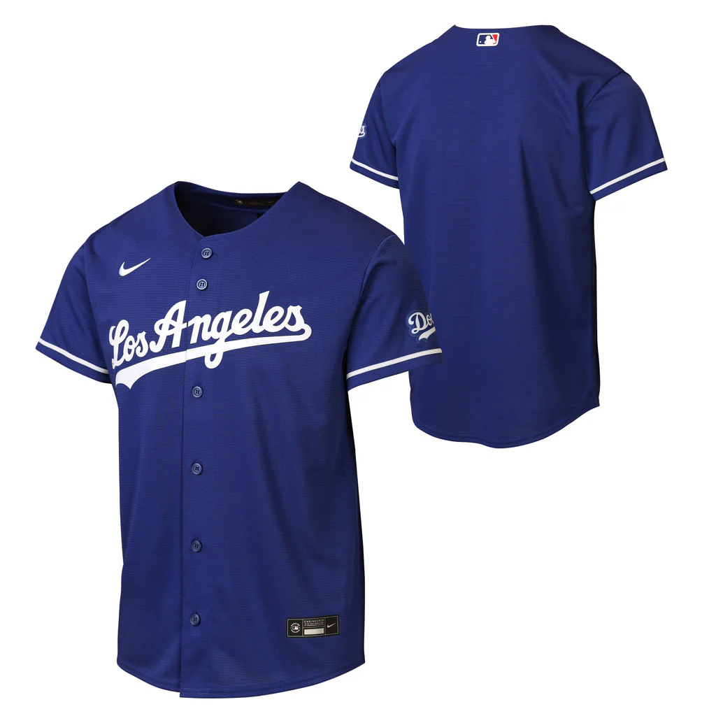 MLB Los Angeles Dodgers Youth Nike Alternate Home Run Jersey - Blue