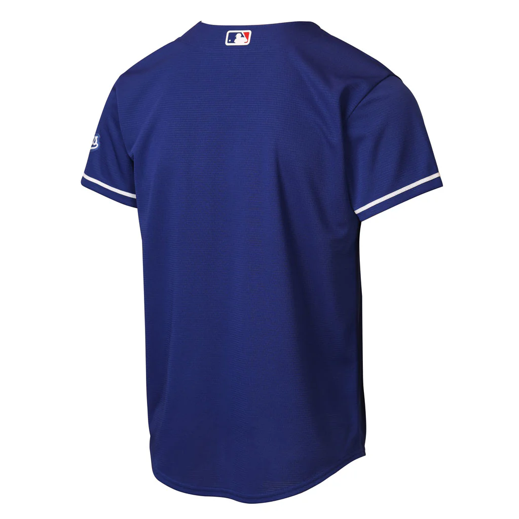 MLB Los Angeles Dodgers Youth Nike Alternate Home Run Jersey - Blue - Image 3
