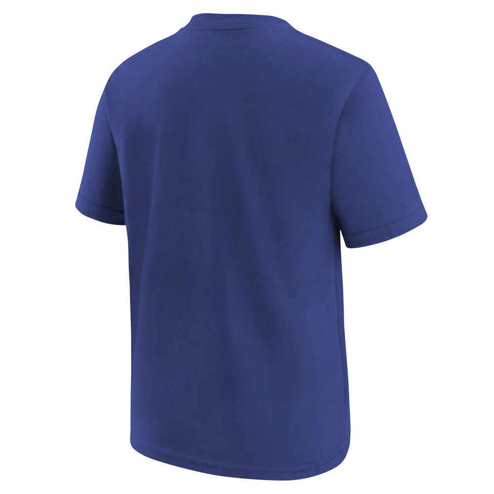 MLB Los Angeles Dodgers Youth Nike Large Logo T-Shirt - Blue - Image 3