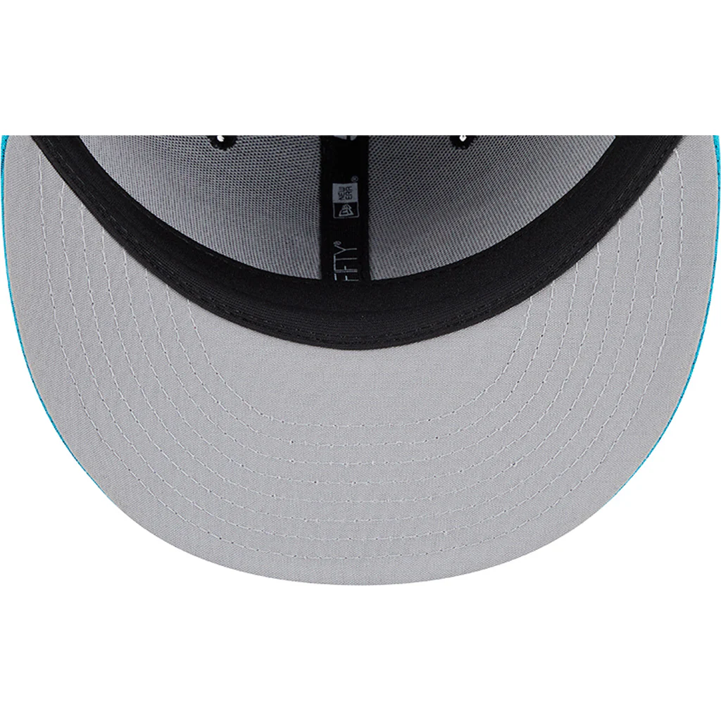 MLB Miami Marlins New Era 2025 City Connect Batting Practice 59FIFTY Fitted Hat - Black - Image 5