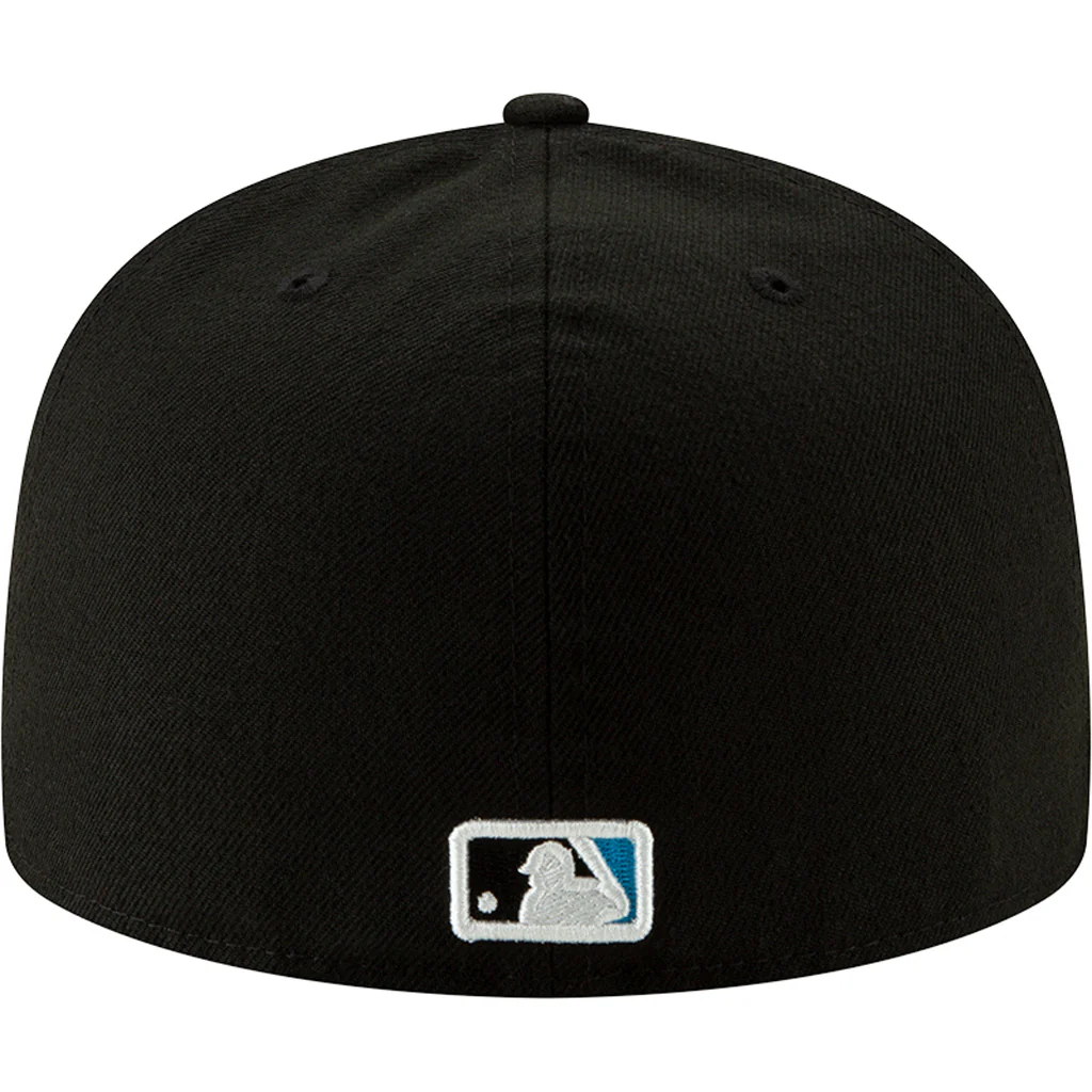 MLB Miami Marlins New Era Authentic Collection Game On-Field 59FIFTY Fitted Hat - Black - Image 4