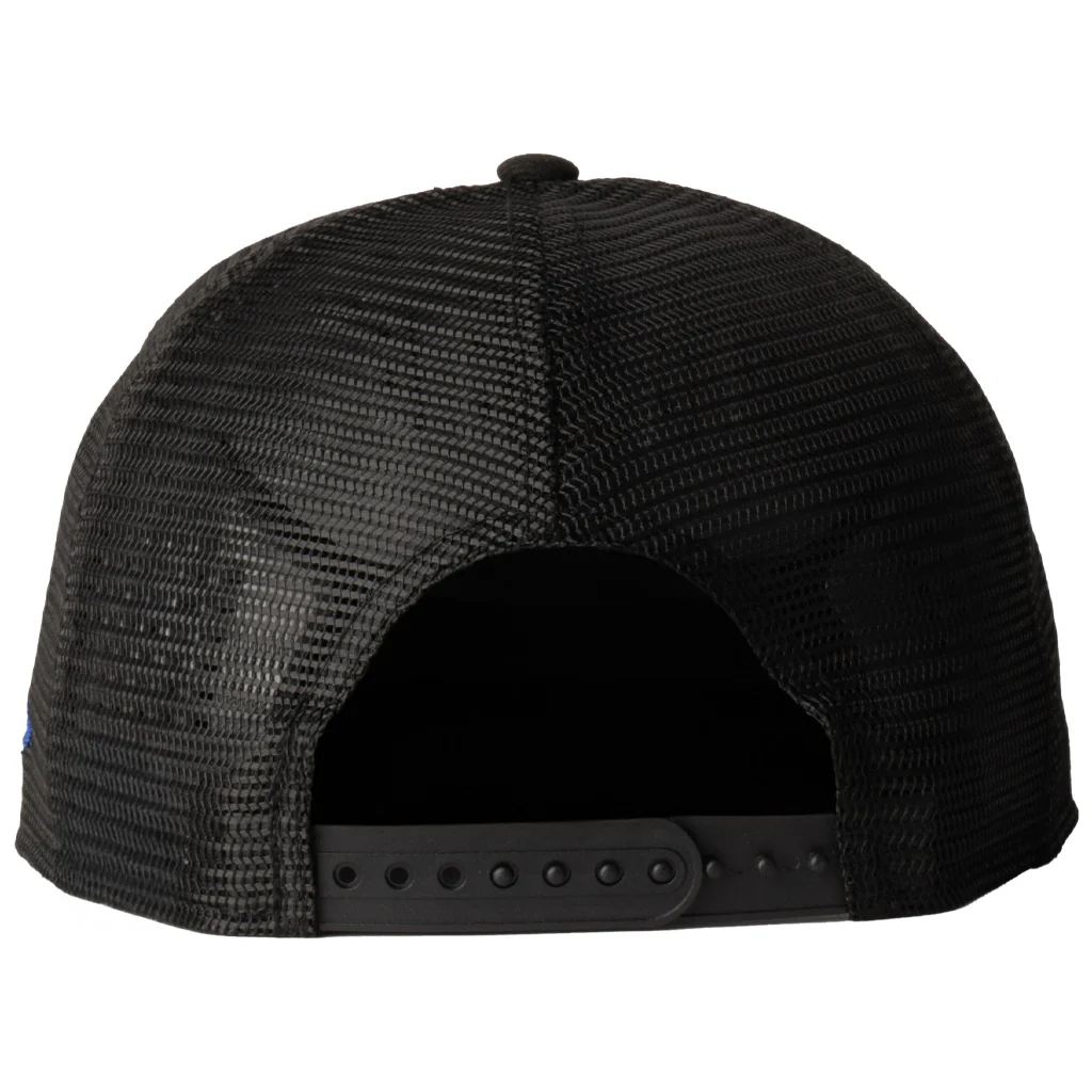 MLB Miami Marlins New Era Shadowline 9FIFTY Snapback Trucker Hat - Black - Image 3